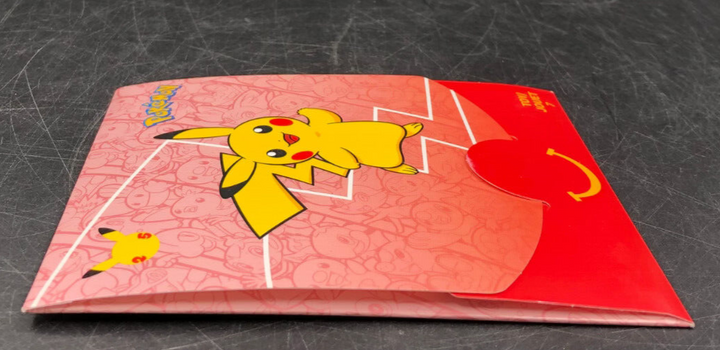 2021 POKEMON 25th Anniversary McDonald Happy Meal Booster Pack Toy 7 *LIKE NEW*