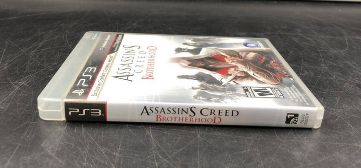 Assassin's Creed: Brotherhood (PlayStation 3, PS3) w/ EN/FR Manuals