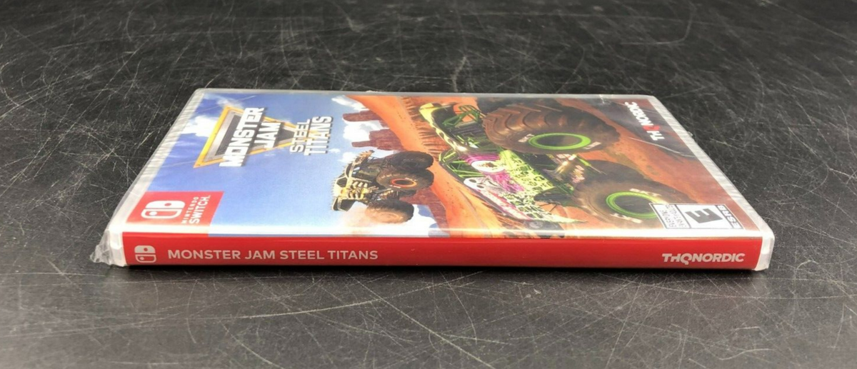Monster Jam Steel Titans (Nintendo Switch) - BRAND NEW SEALED