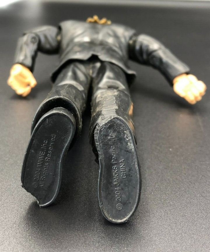 *AS-IS* 2004 JAKKS Pacific WWE Mr. PERFECT Wrestling Figure *USED, SEE PICS*