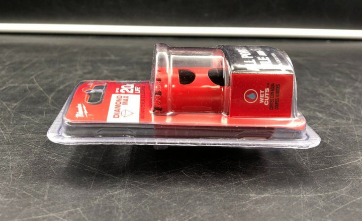 Milwaukee 49-56-5625 1-3/8" Diamond Max Hole Saw for Porcelain, Tile, Stone -NEW