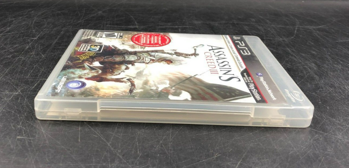 Assassin's Creed III (PlayStation 3, PS3) w/ Manual + Insert