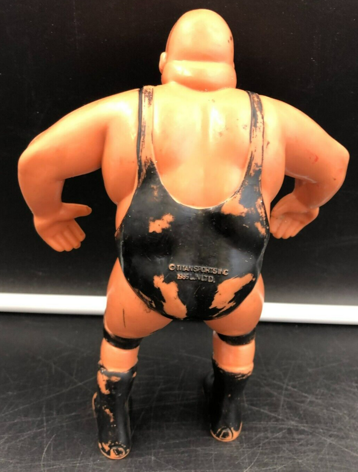 1985 Titan Sports LJN WWF 8" KING KONG BUNDY Wrestling Figure