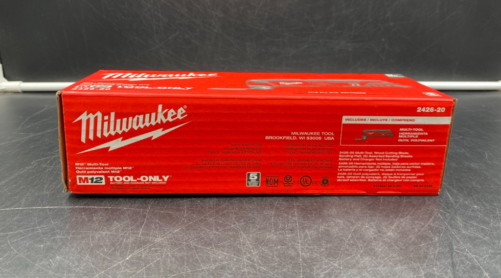 Milwaukee 2426-20 M12 12V Oscillating Multi-Tool (Tool-Only) - BRAND NEW