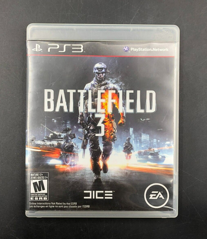 Battlefield 3 (PlayStation 3, PS3) w/ Manual + Inserts