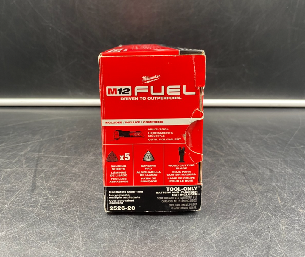 Milwaukee 2526-20 M12 fuel Oscillating Multi-Tool (Tool-Only) - BRAND NEW
