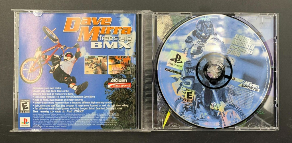 Jeremy McGrath Supercross 2000 Sony Playstation 1