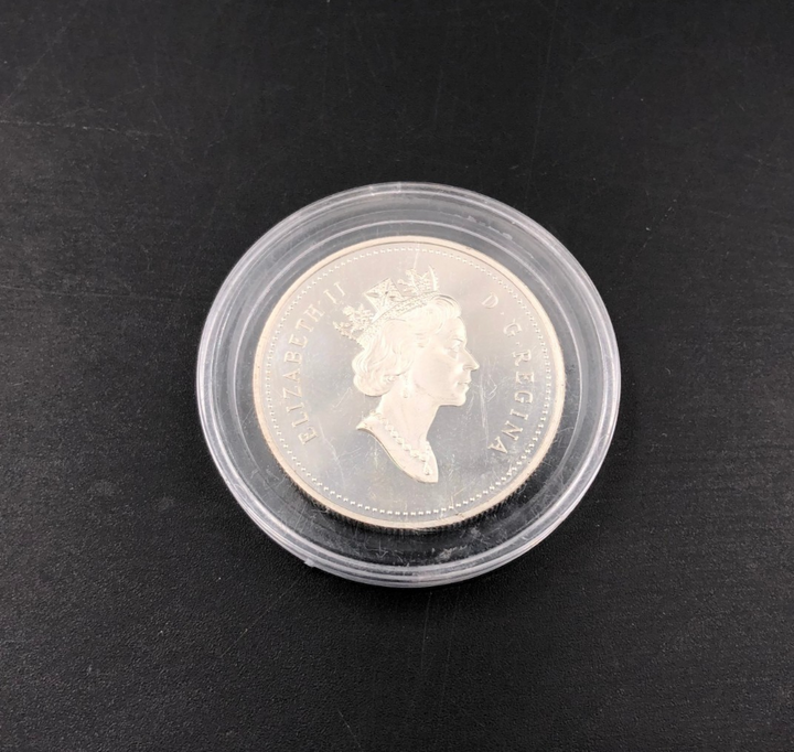 1995 $1 The Hudson's Bay Company 325th Anniversary Sterling Silver Canada Dollar
