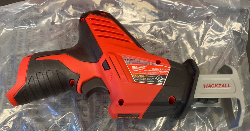 MILWAUKEE M12 HACKZALL RECIPROCATING SAW 2420-20 *OPEN BOX, LIKE NEW, SEE PICS*