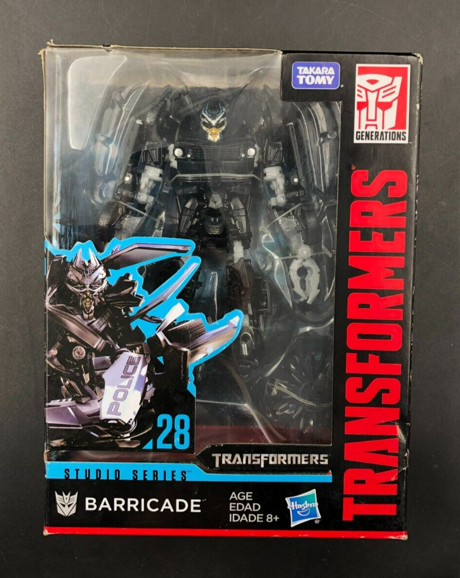 TOMY Studio Series #28 Transformers - Barricade Deluxe Class Action Figure - NEW