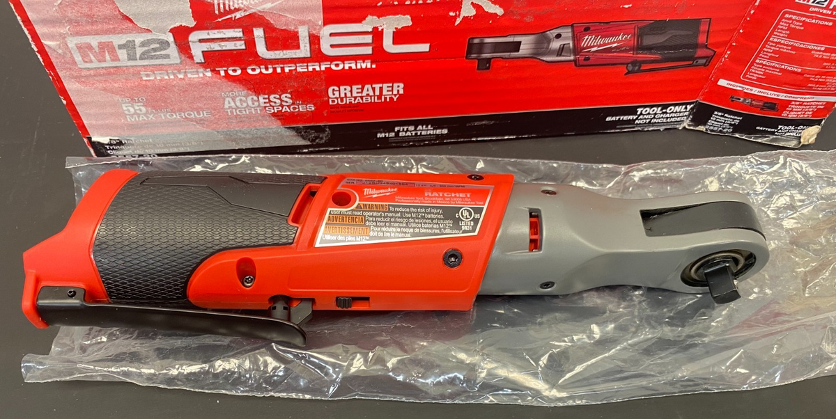 MILWAUKEE M12 FUEL 3/8" RATCHET 2557-20 *OPEN BOX, NEW, SEE PICS*