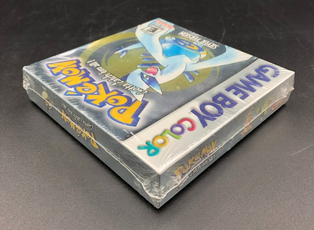 Pokemon: Silver Version (Game Boy Color, GBC) Canadian Variant - NEW SEALED