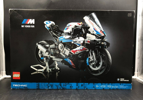 LEGO Technic BMW Motorrad M 1000 RR Motorcycle 1920 pcs Set #42130 - BRAND NEW