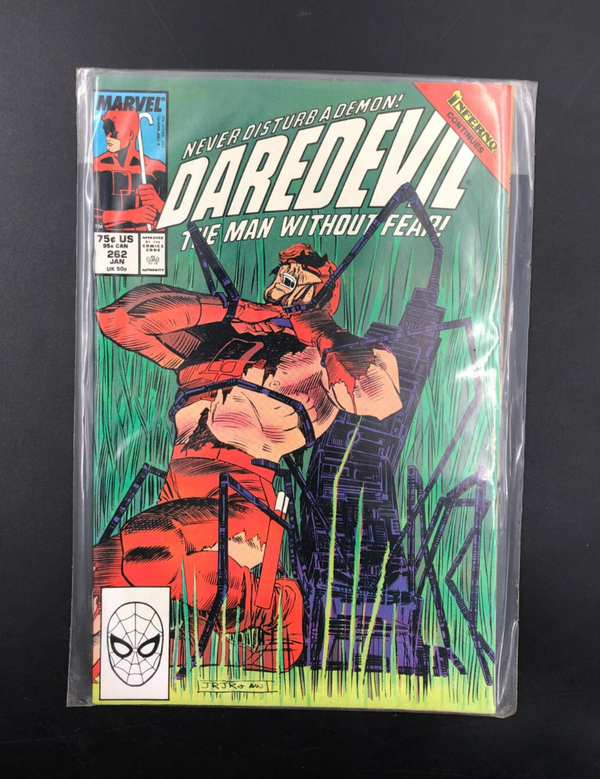 Daredevil: The Man Without Fear! Issue #262 (Marvel Comics) Comic Book Bagged