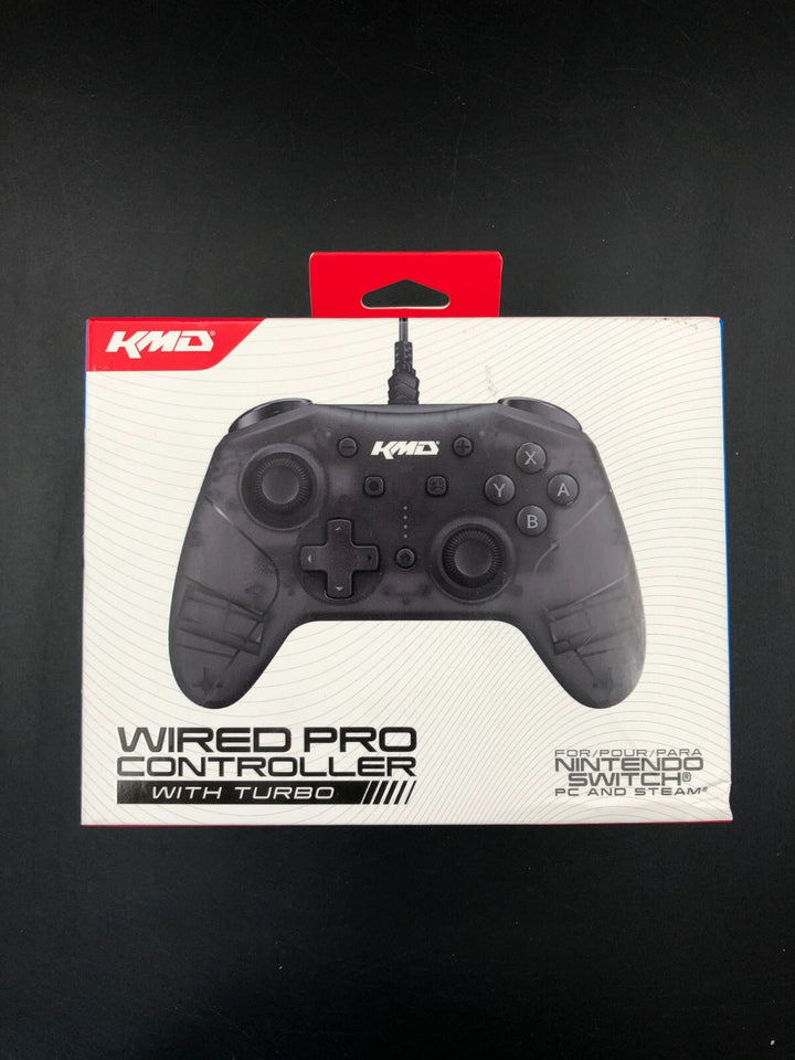KMD Wired Pro Controller For Nintendo Switch, PC & Steam Deck - NEW
