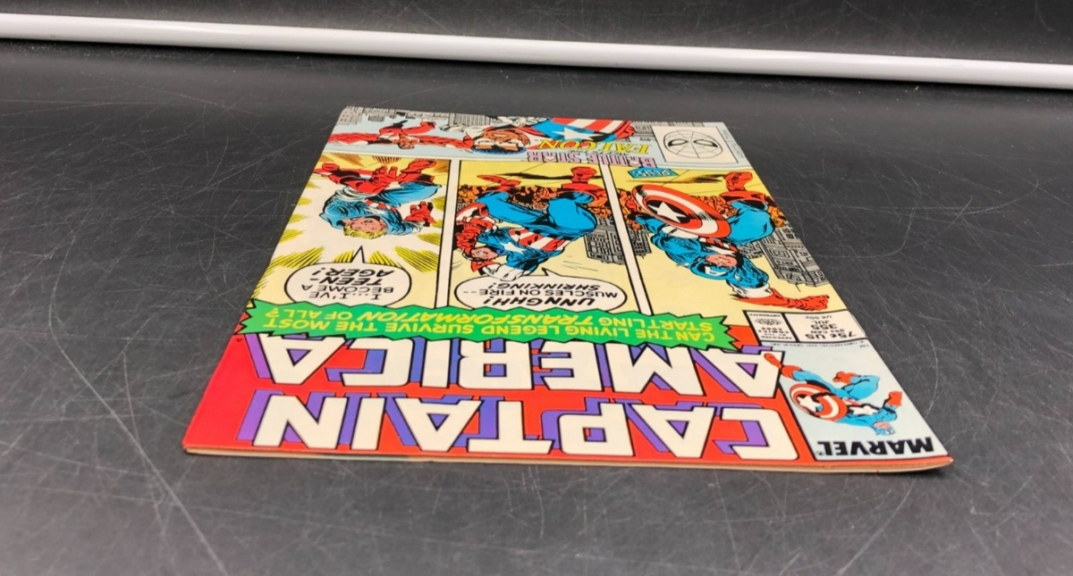Captain America Issue #355 (Marvel Comics) Comic Book Bagged