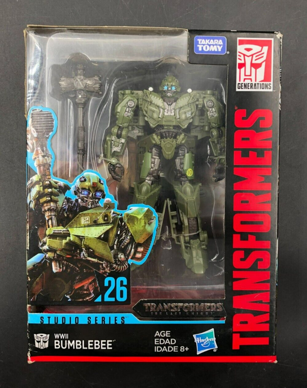 TOMY Studio Series #26 Transformers: The Last Knight - WWII Bumblebee Deluxe NEW