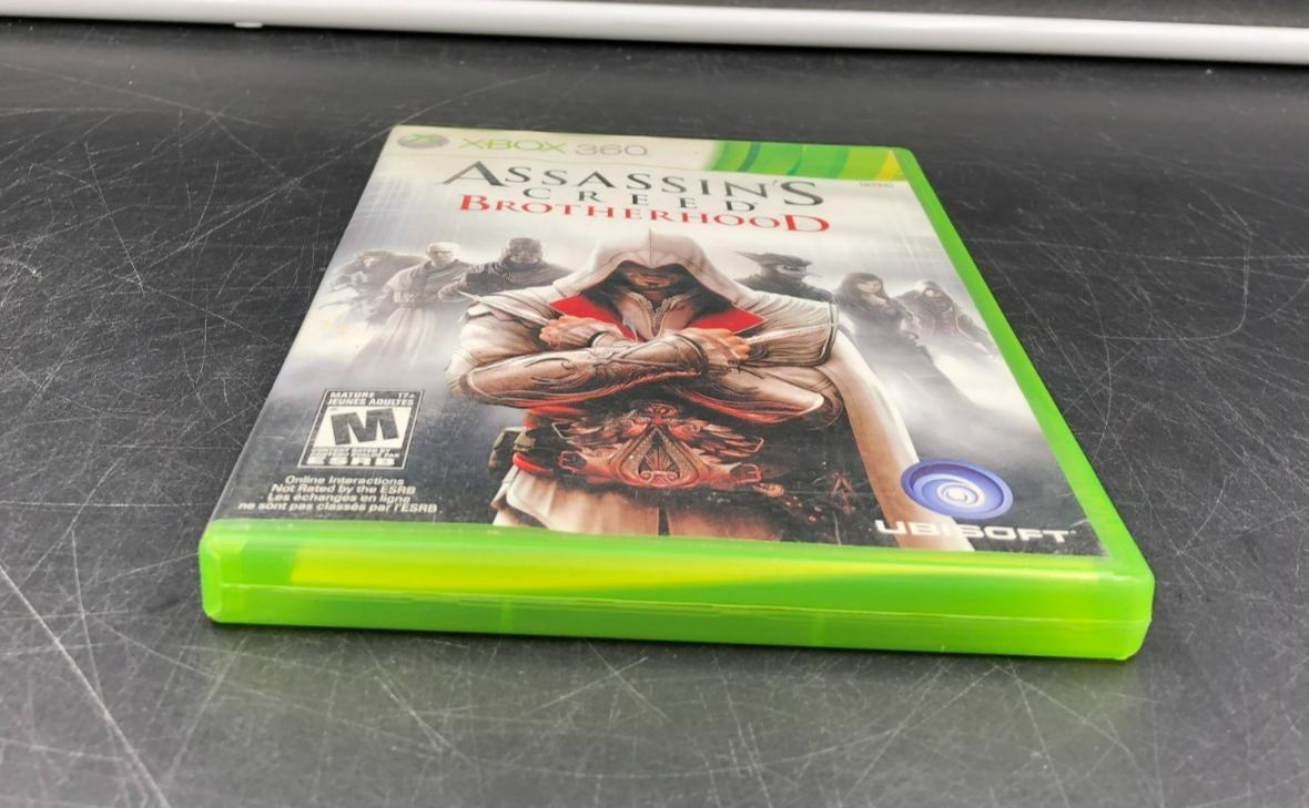 Assassin's Creed: Brotherhood (Microsoft XBOX 360) w/ EN/FR Manuals