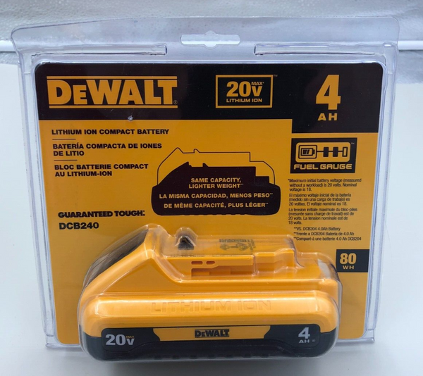 DEWALT DCB240 20V Lithium-ion Battery BRAND NEW !!! ~~