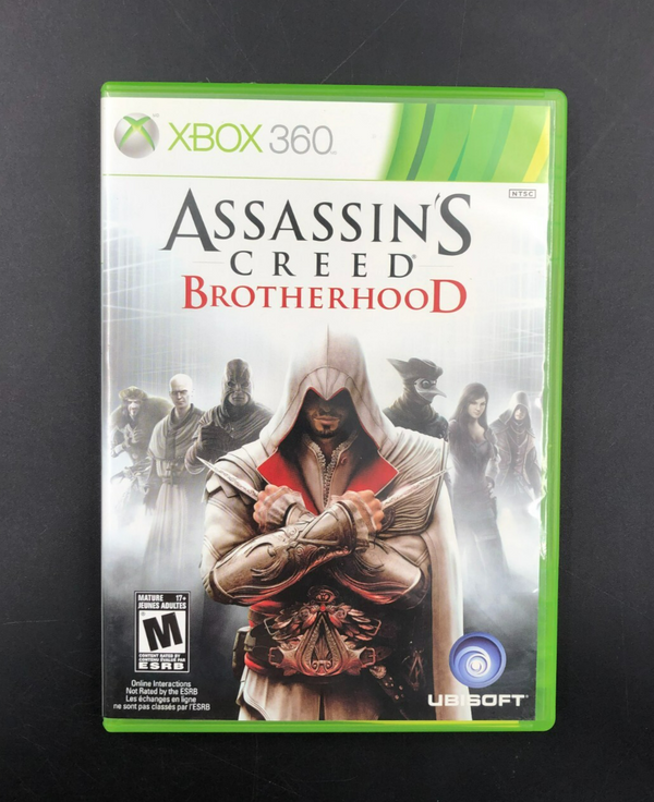 Assassin's Creed: Brotherhood (Microsoft XBOX 360) w/ Manual