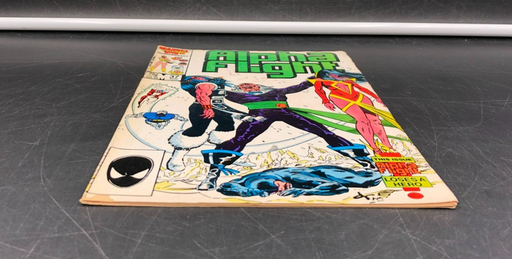Alpha Flight: Loses a Hero Issue #37 (Marvel Comics) Comic Book