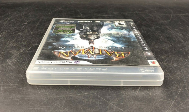 Batman: Arkham Asylum (PlayStation 3, PS3) w/ EN/FR Manuals