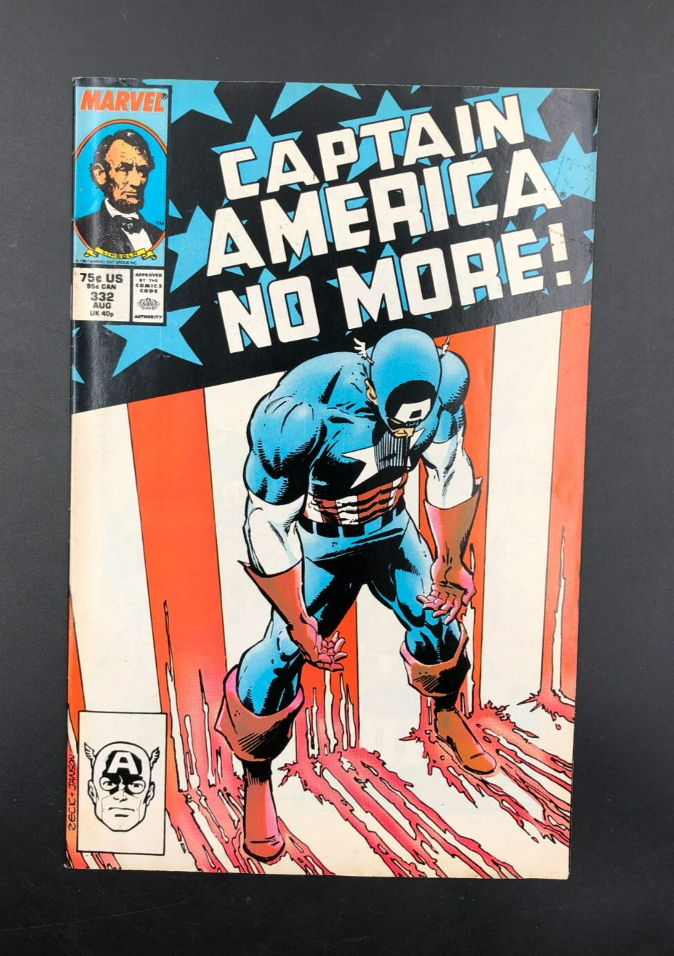 Captain America: No More! Issue #332 (Marvel Comics) Comic Book