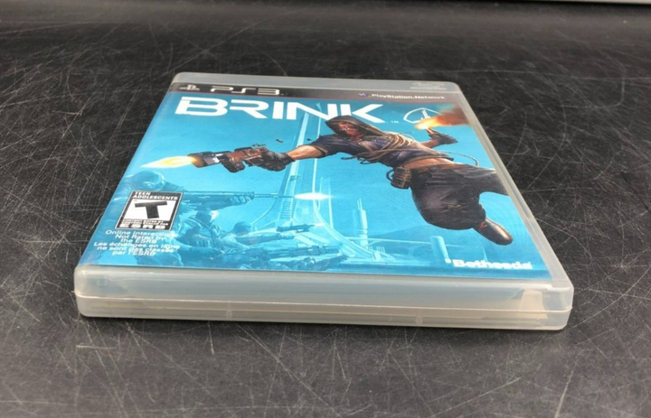 Brink (PlayStation 3, PS3) w/ EN/FR Manuals + Insert
