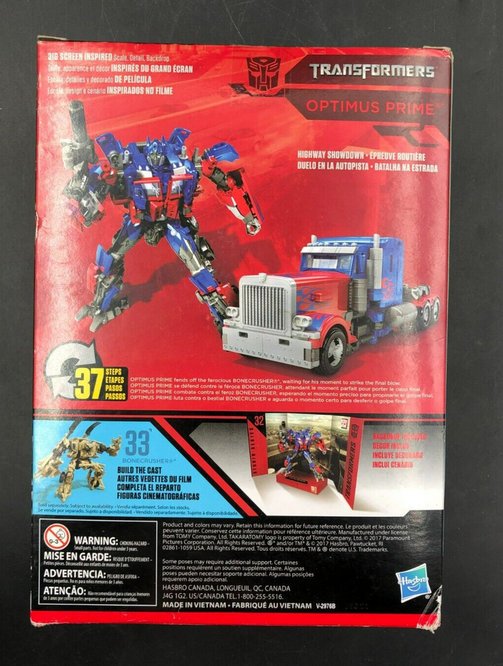 TOMY Studio Series #32 Transformers - Optimus Prime Voyager Class Figure - NEW