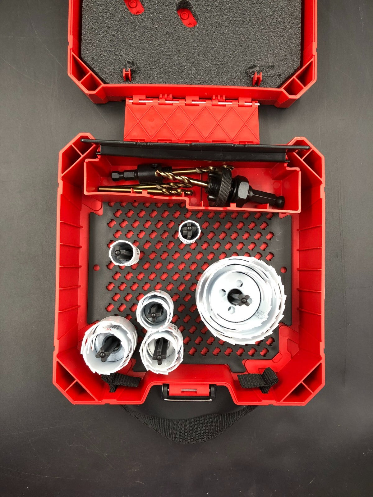Milwaukee 49-22-3097 Hole Dozer 15 pc. Carbide Teeth Hole Saw Kit - NEW OPEN BOX