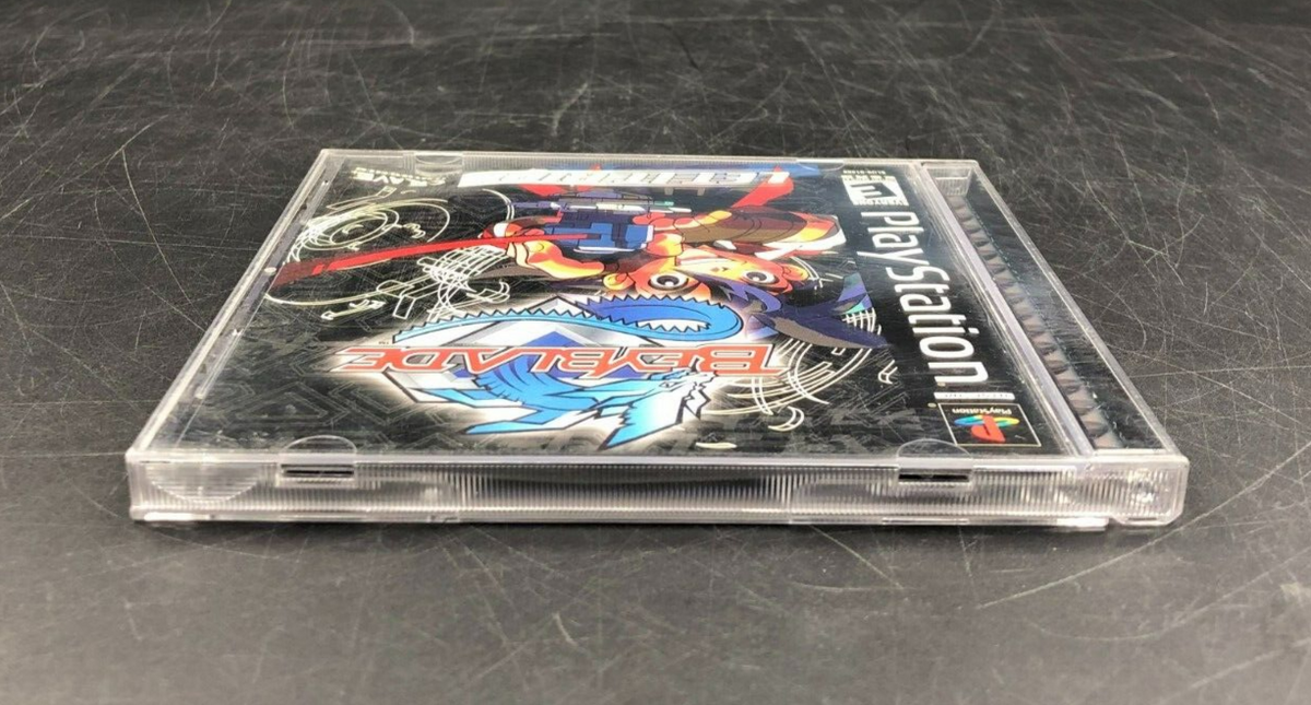 Beyblade - Let it Rip! (Sony PlayStation, PS1) in Case w/ Manual
