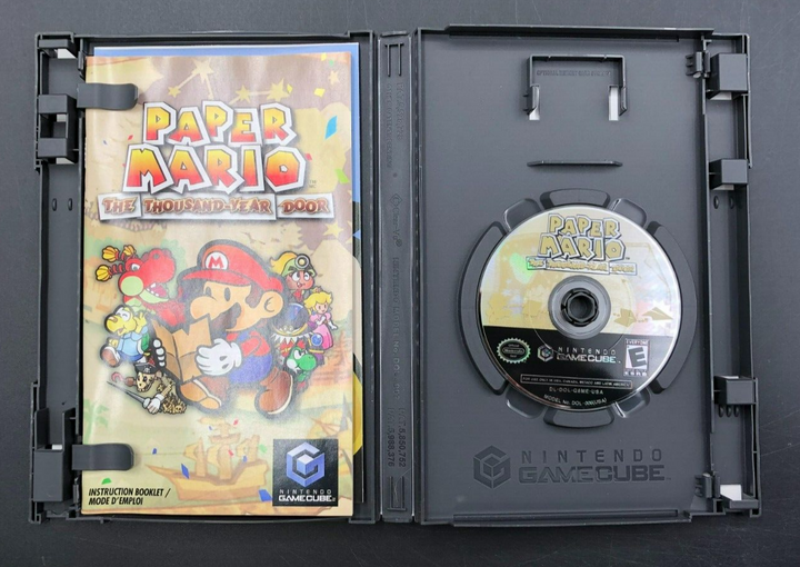 Paper Mario: The Thousand-Year Door (Nintendo GameCube) w/ Manual
