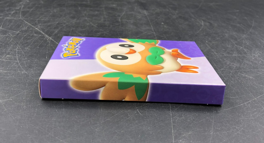 2022 McDonalds Happy Meal Pokemon Match Battle Pack Rowlet - Purple Toy - NEW~~