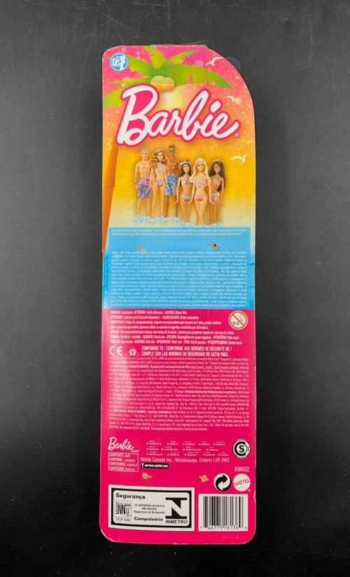 2012 Mattel: Barbie - Beach Ken Doll with Octopus Swim Trunks + Sunglasses - NEW