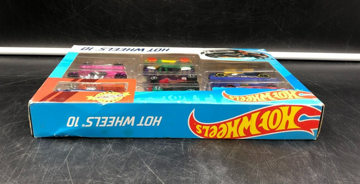 2019 Hot Wheels 10 Die-Cast Car Pack 1:64 Scale (54886) - NEW
