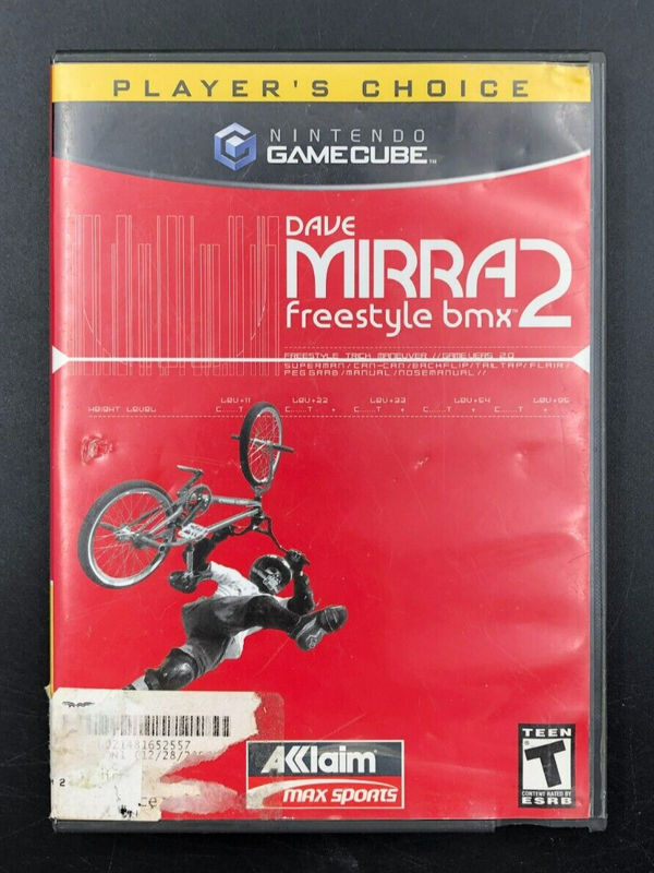 Dave Mirra Freestyle Bmx 2 Nintendo GameCube