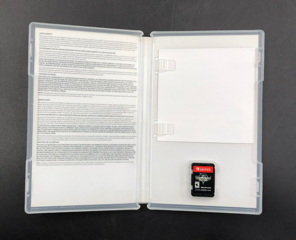 Kingdom Hearts: Melody of Memory (Nintendo Switch) w/ Insert