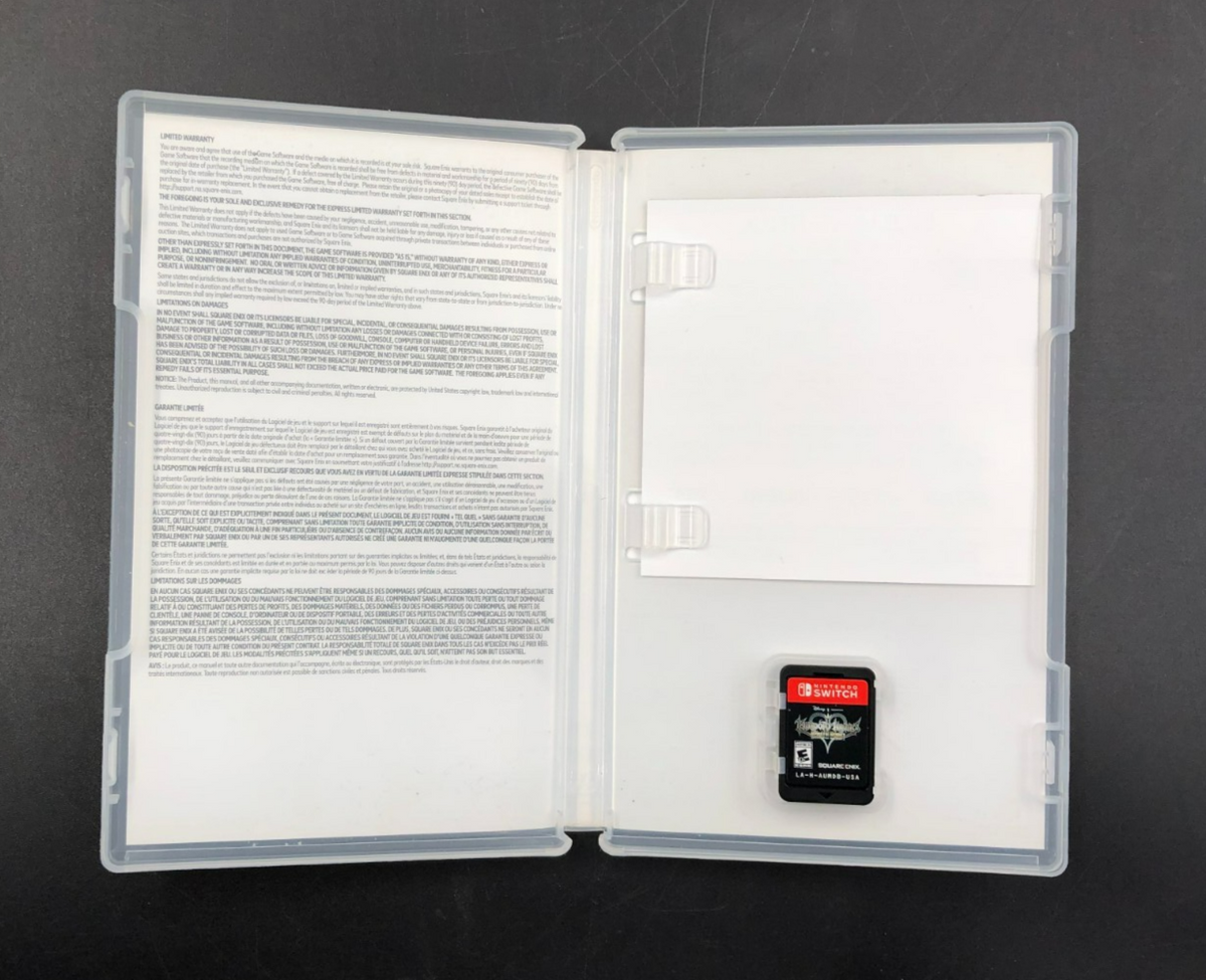 Kingdom Hearts: Melody of Memory (Nintendo Switch) w/ Insert