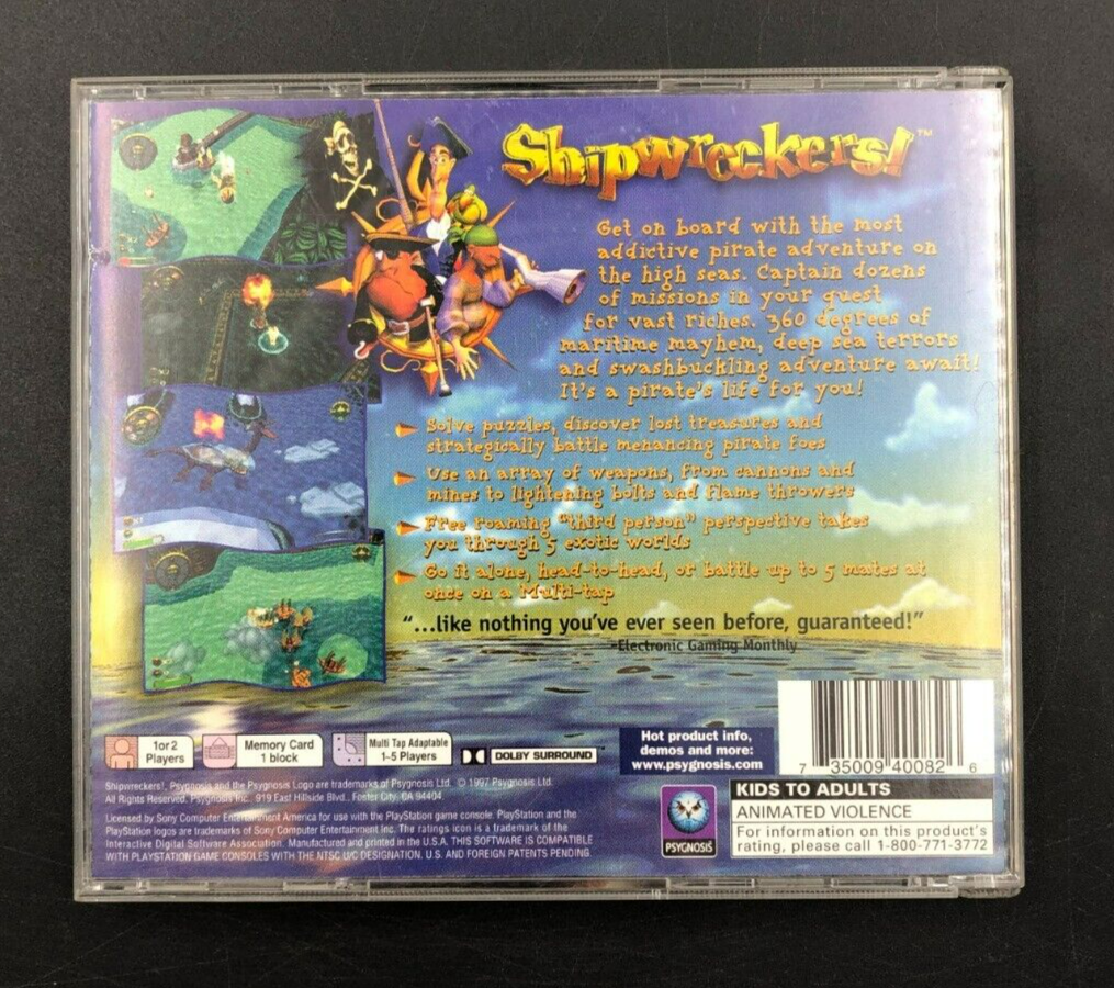 Shipwreckers! Sony PlayStation 1