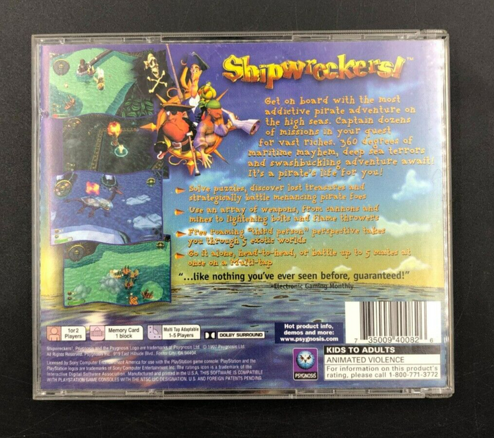 Shipwreckers! Sony PlayStation 1