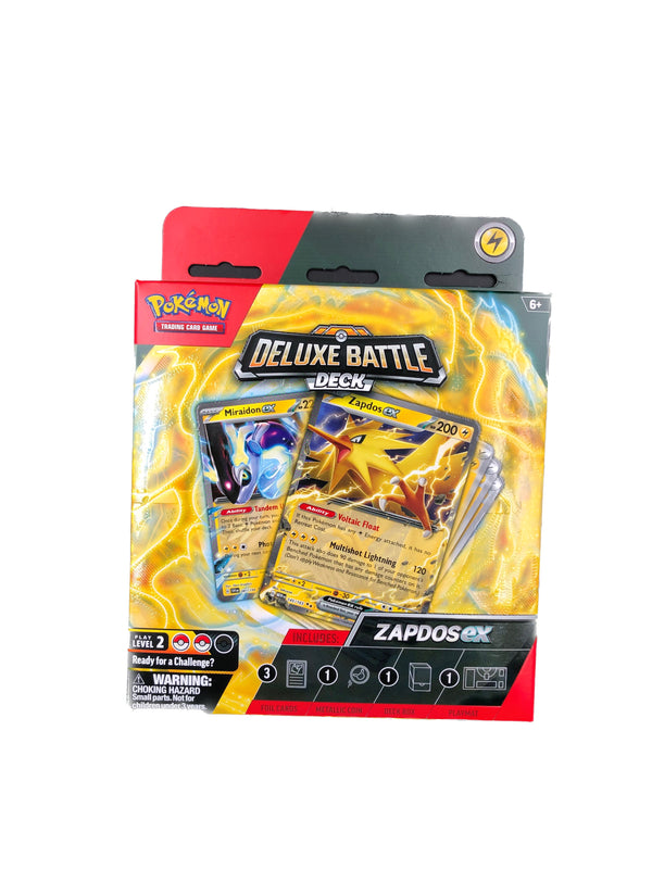 Pokemon Deluxe Battle Deck Zapdos EX