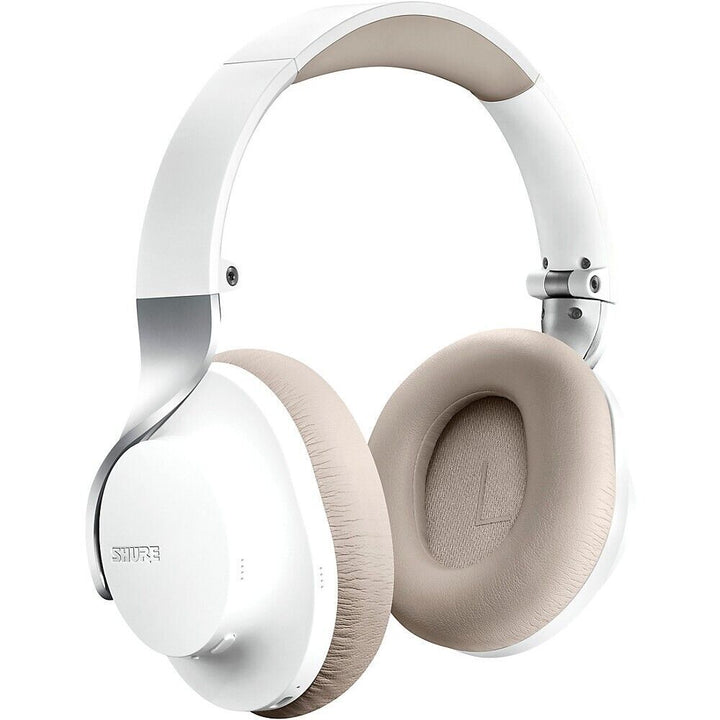 Shure Aonic 40 Wireless Noise Cancelling Bluetooth Headphones (White) - NEW