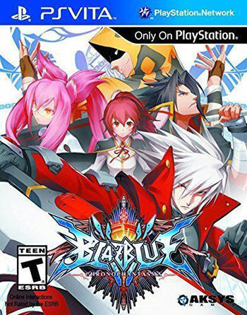 BlazBlue" Chrono Phantasma (Sony PlayStation Vita, PSVITA) in Case w/ Insert