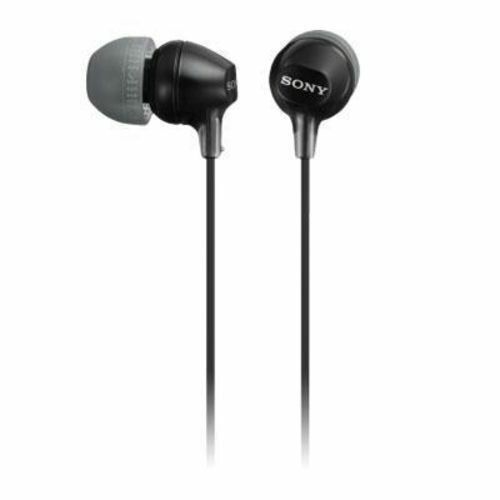 SONY MDR-EX15AP: For Smartphones Stereo Headphones (Black) *NEW, SEALED*