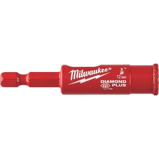 Milwaukee 49-56-0511 1/2" 12mm Diamon Max Hole Saw Bit - NEW