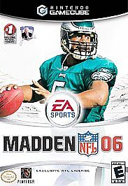 Madden NFL 06 Nintendo GameCube w/ Manual